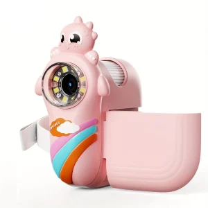 Microscope numérique pour enfants - Grossissement 1000X, caméra 2 MP, écran HD IPS, mémoire intégrée, compatible avec PC