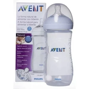 AVENT Natural Biberon en plastique 330 ml  6m+