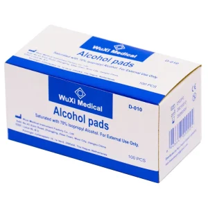 Tampons Alcoolisés 70° – Boite de 100 unités