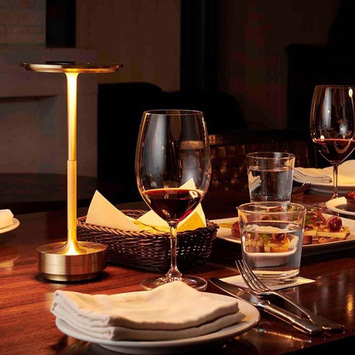 Lampe de table sans fil Portable - Lumière à Intensité Réglable – Image 2