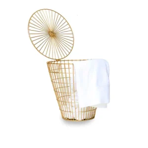 Panier à Linge Design Scandinave en Métal