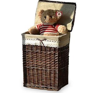 Panier à Linge en Osier Design Versailles