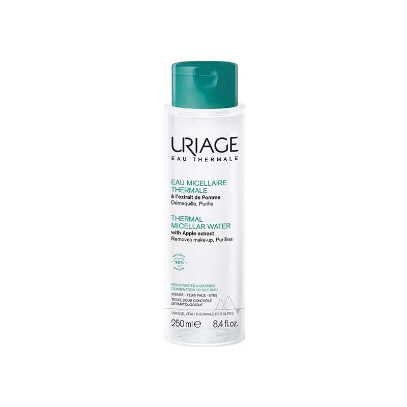 URIAGE EAU MICELLAIRE THERMALE à l’extrait de Pomme 250 ml – Image 3